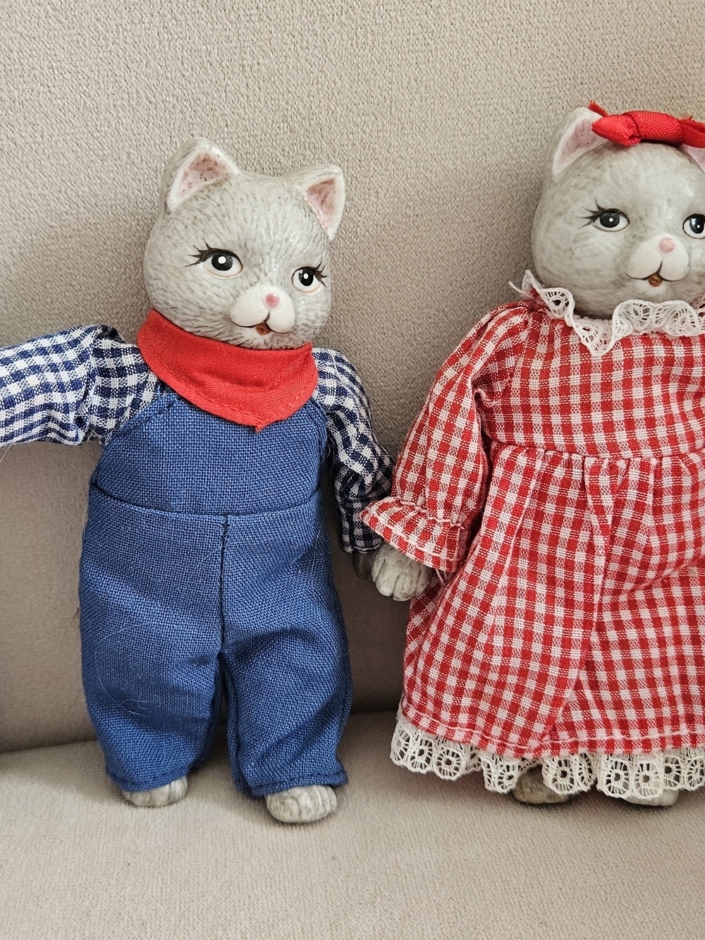 TWO Sets Vintage (1980-90) "The Country Family" Collection. Model #1676